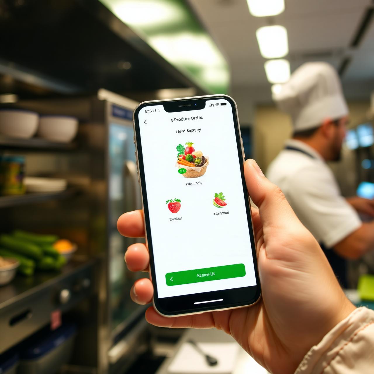 Bestell-App in Aktion